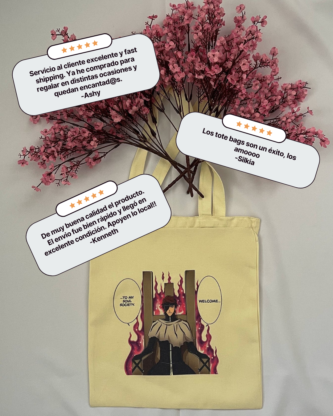 Welcome to My Soul Society Tote Bag