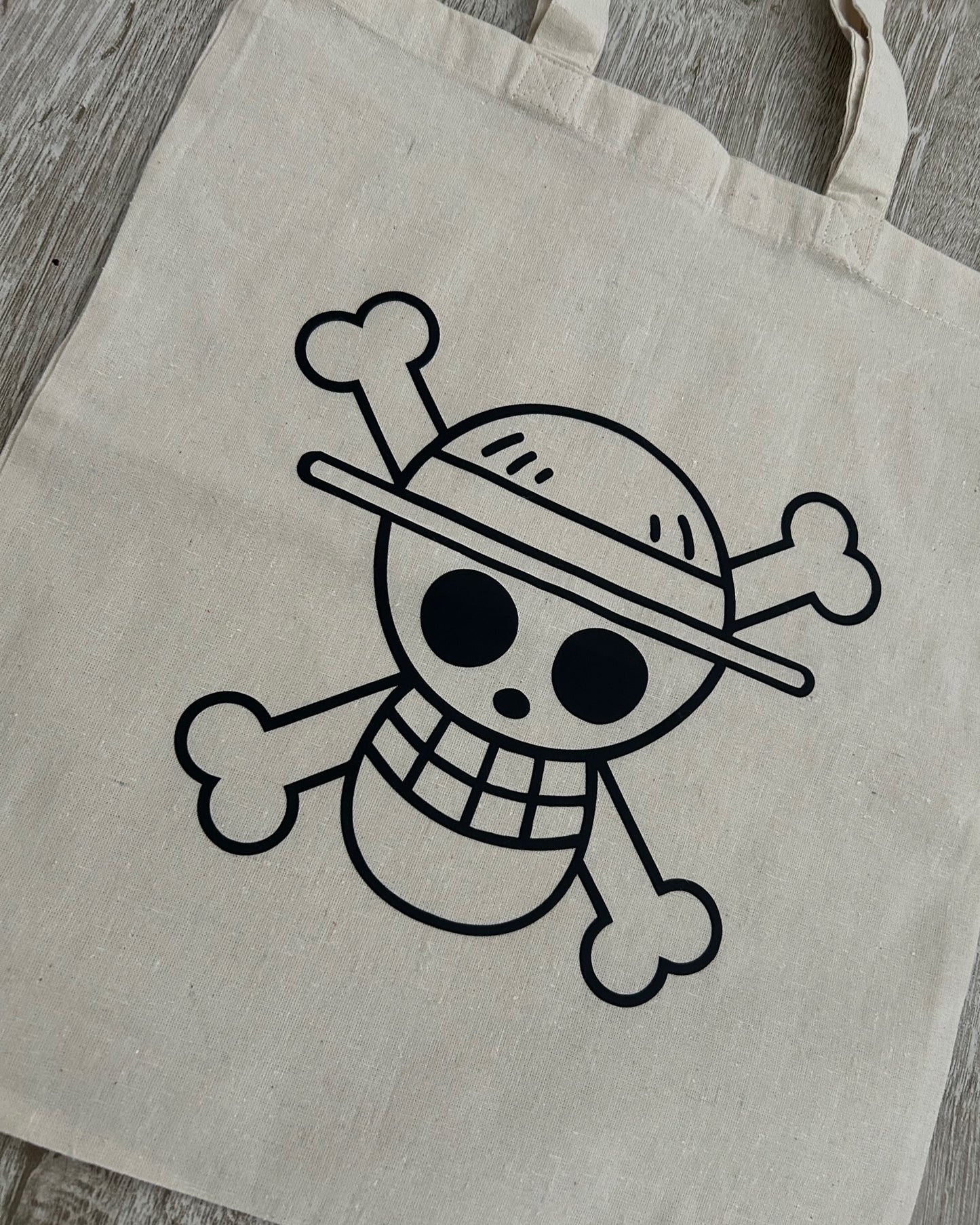 One Piece: Jolly Roger Tote Bag