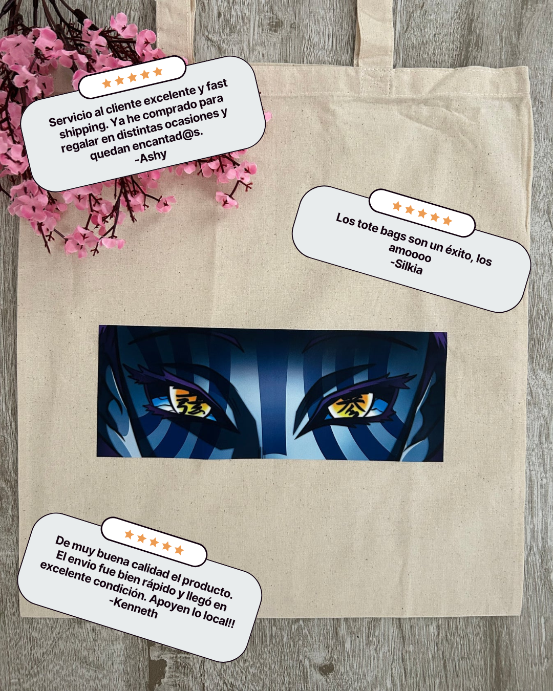 Upper Three Tote Bag
