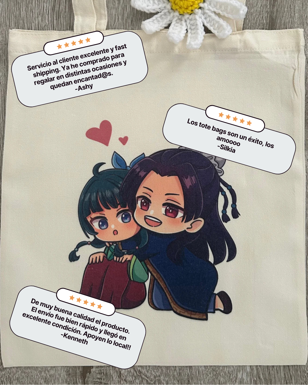 Tiny Tension Tote Bag