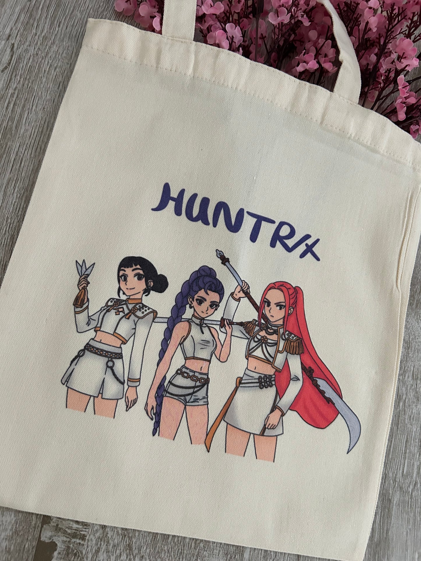 K-pop Girl Group Tote Bag - Anime Version
