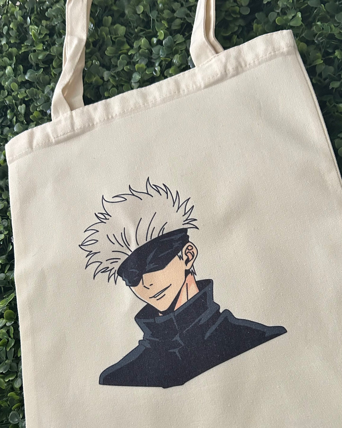 JJK: "Blindfolded Idiot" Tote Bag
