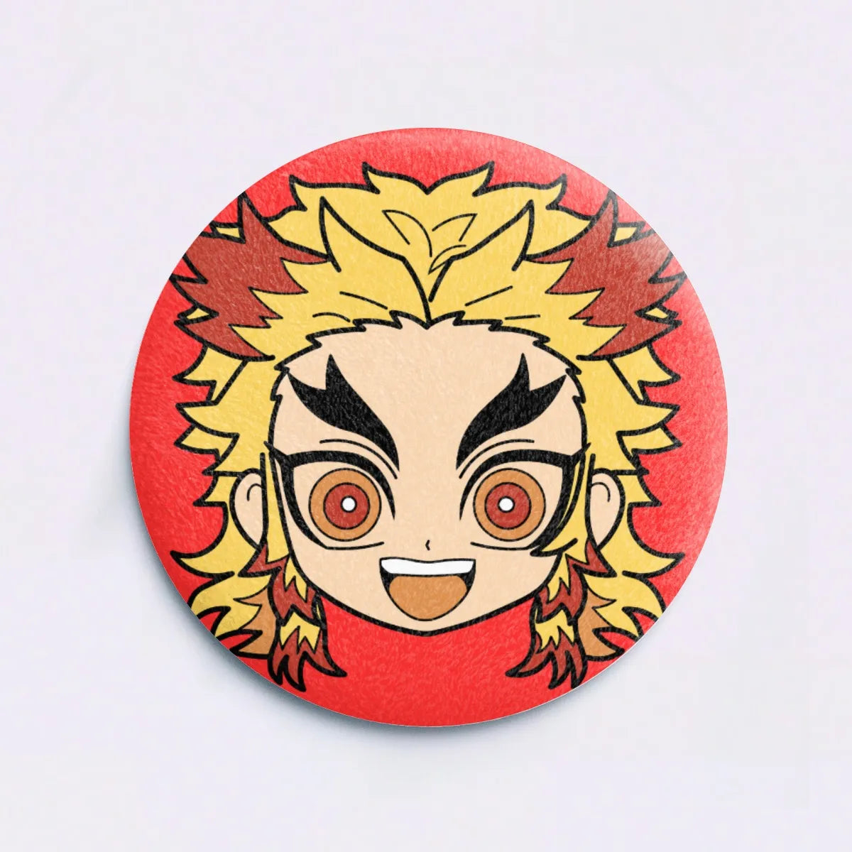 Flameheart Fluffy Pin