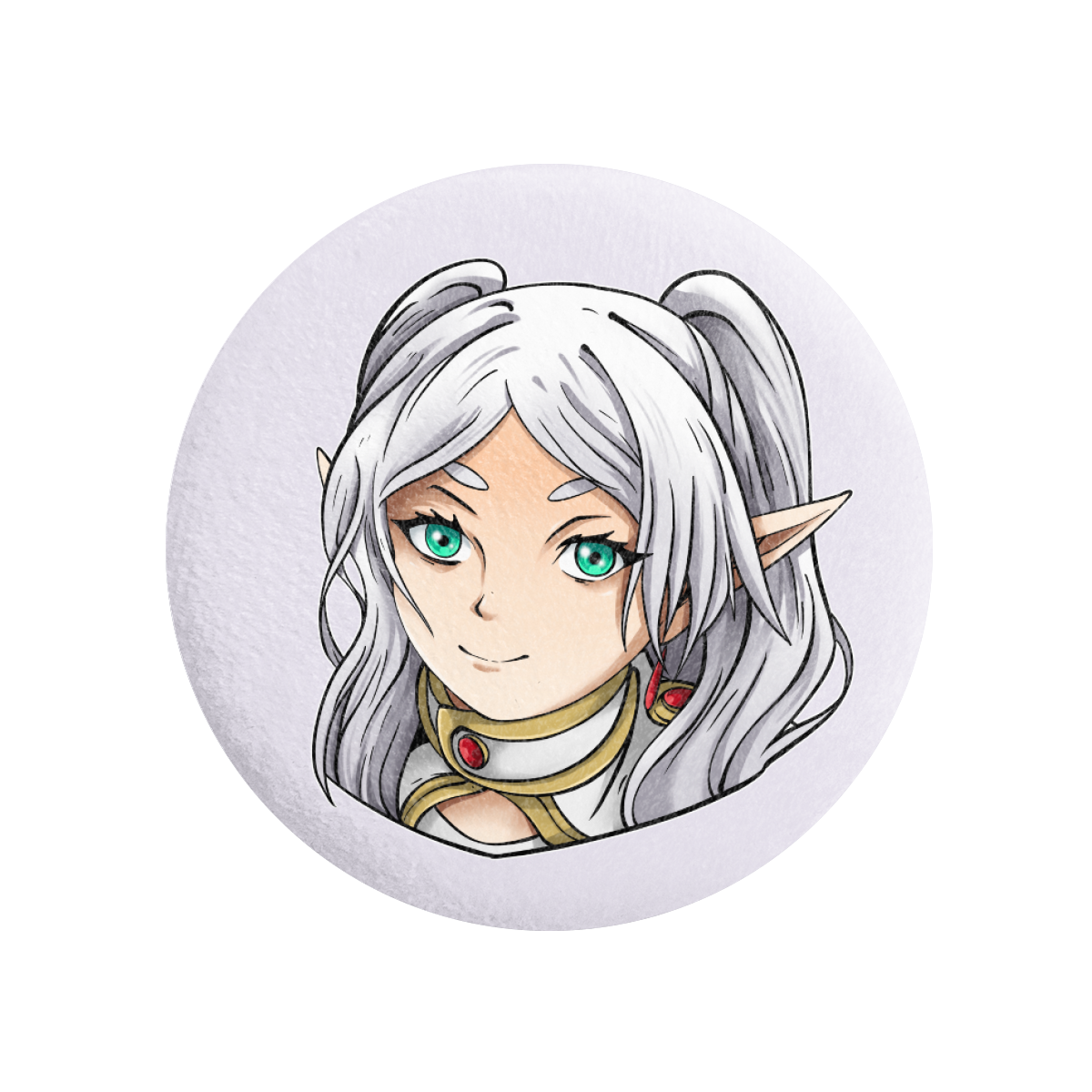 Quiet Elf Fluffy Pin