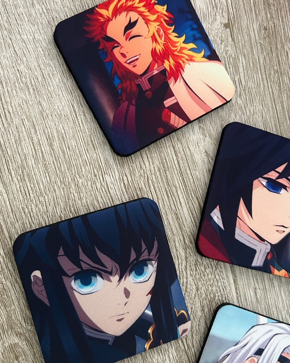 Demon Slayer: Pillars 4 Set Coasters