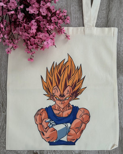 Dragon Ball Z: Vegeta Tote Bag