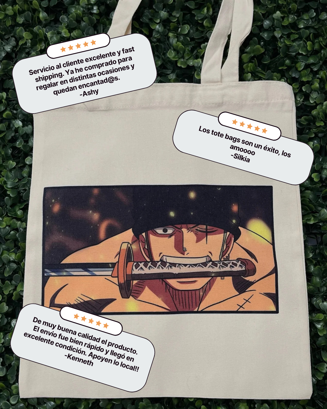 Pirate Hunter Tote Bag