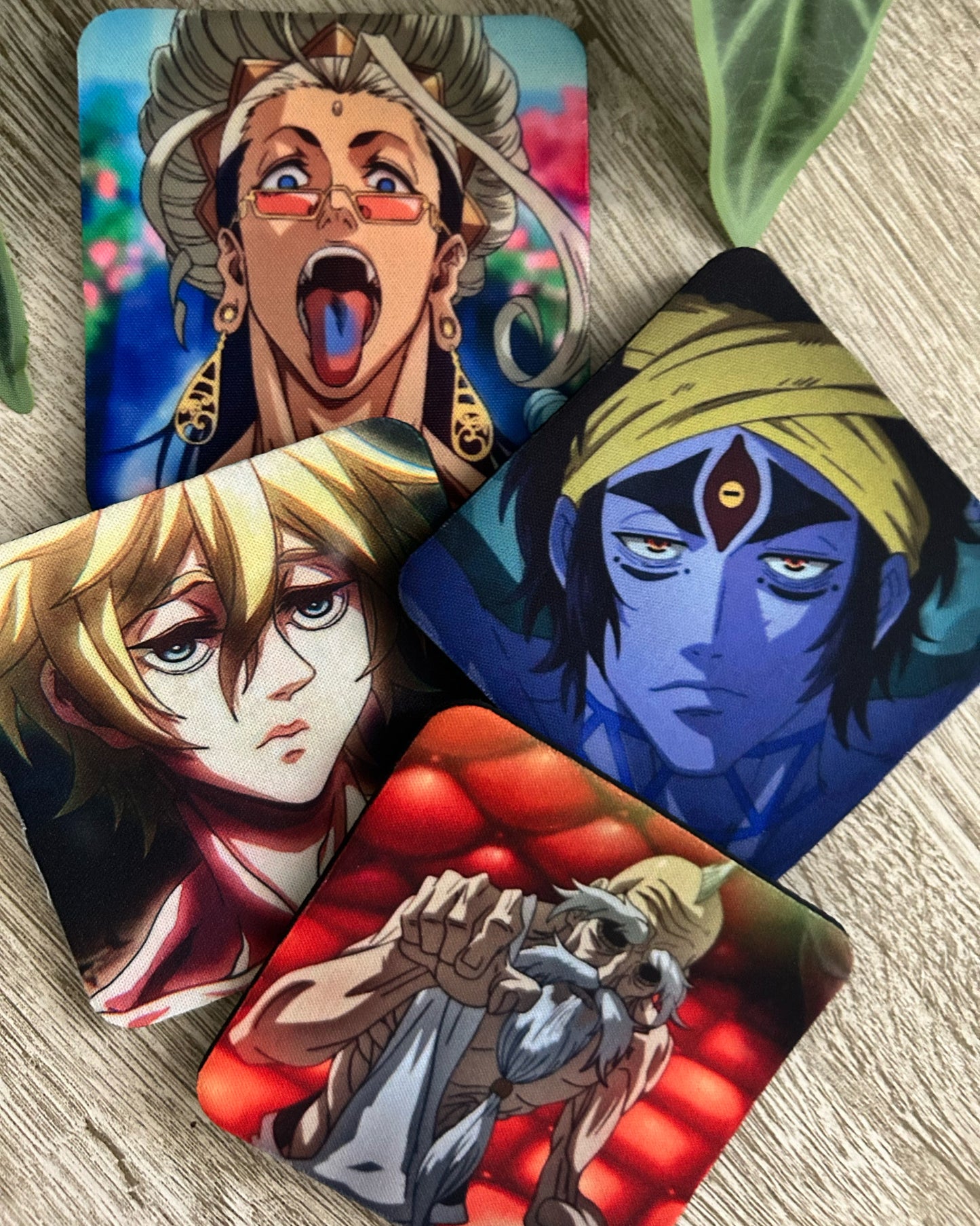 Record of Ragnarok 4 Set Coasters