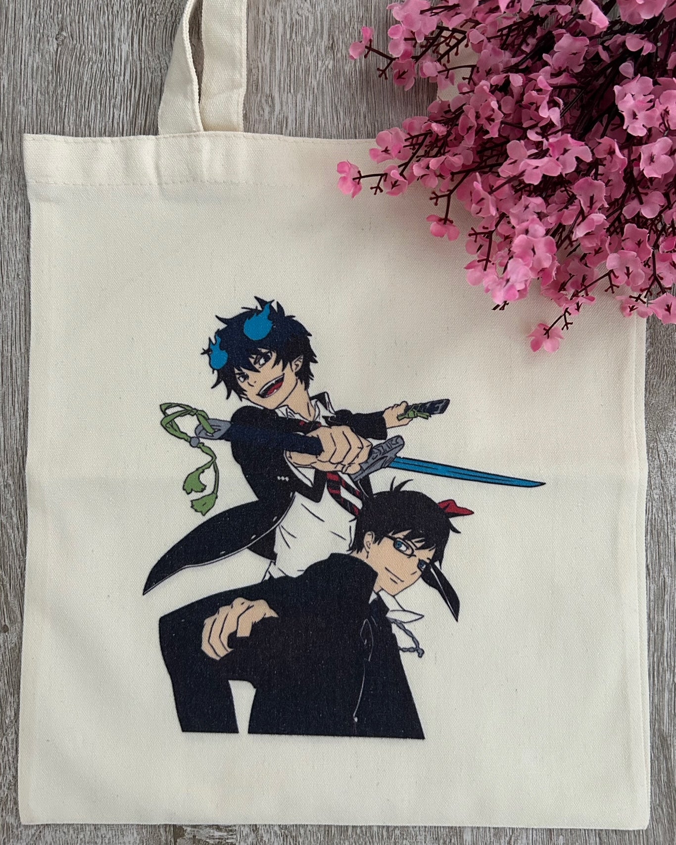 Blue Exorcist Tote Bag