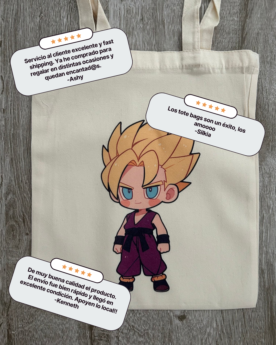 Hidden Saiyan Tote Bag