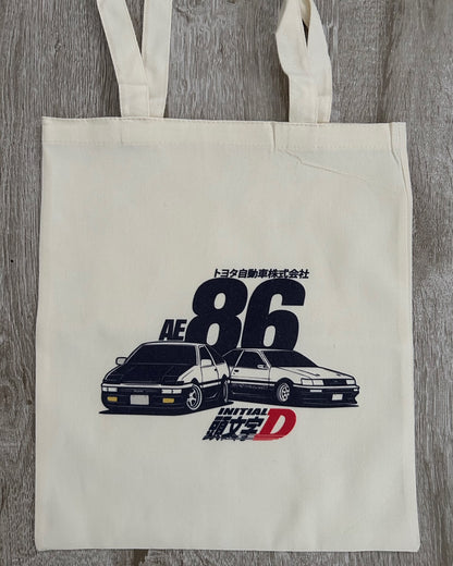 Anime Retro: Initial D Tote Bag