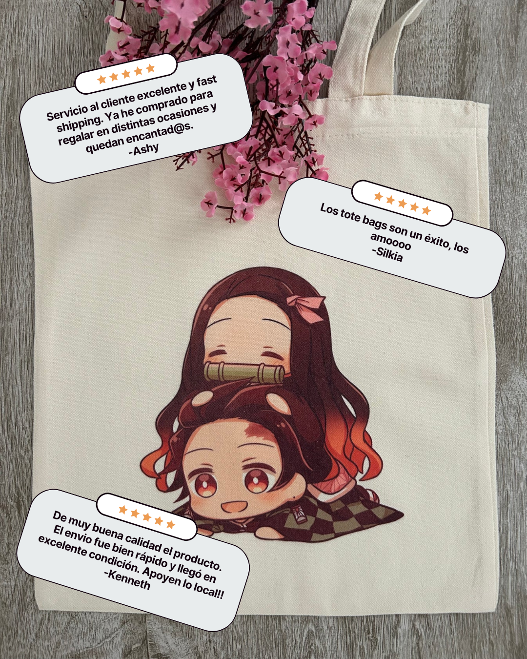 Mini Breath & Bamboo Tote Bag