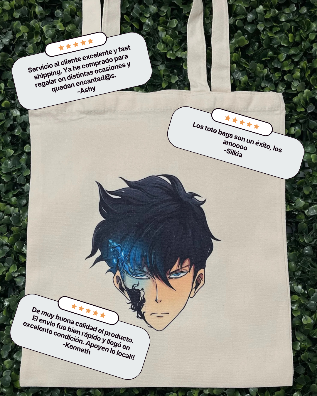 Shadows of a King Tote Bag