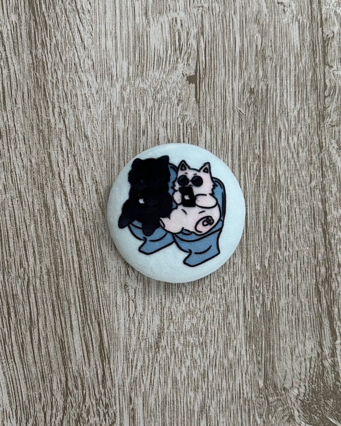 Jujutsu Kaisen: SatoSugu Cats Fluffy Pin