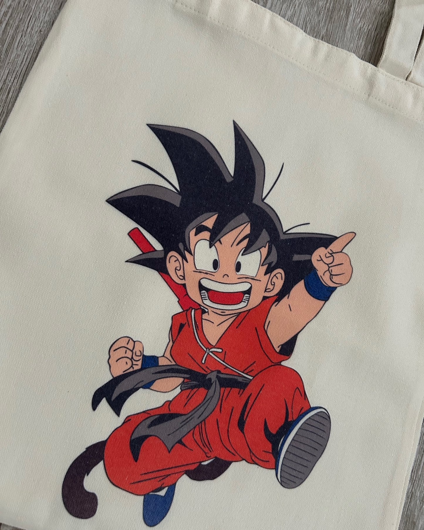 Anime Retro: Son Goku Tote Bag