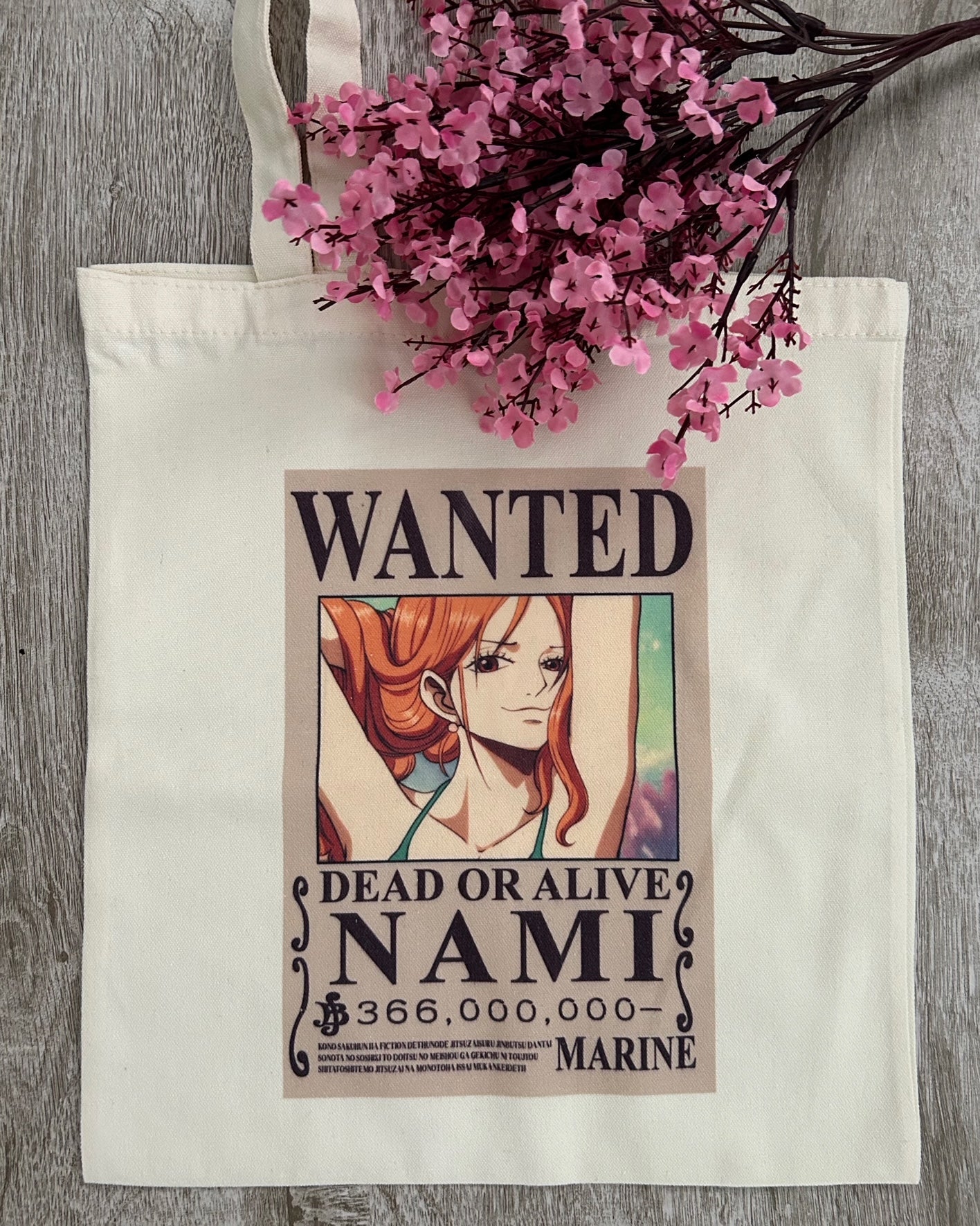 One Piece Wanted Nami Tote Bag