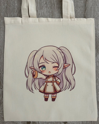 Frieren Tote Bag - Cute Version