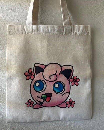 Pinky Puff Tote Bag