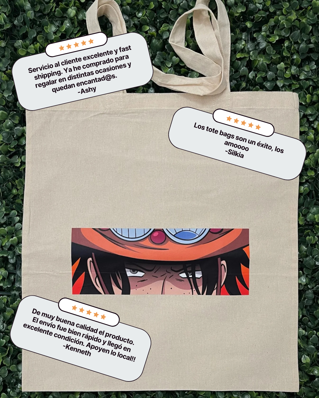 Flame of Freedom Tote Bag
