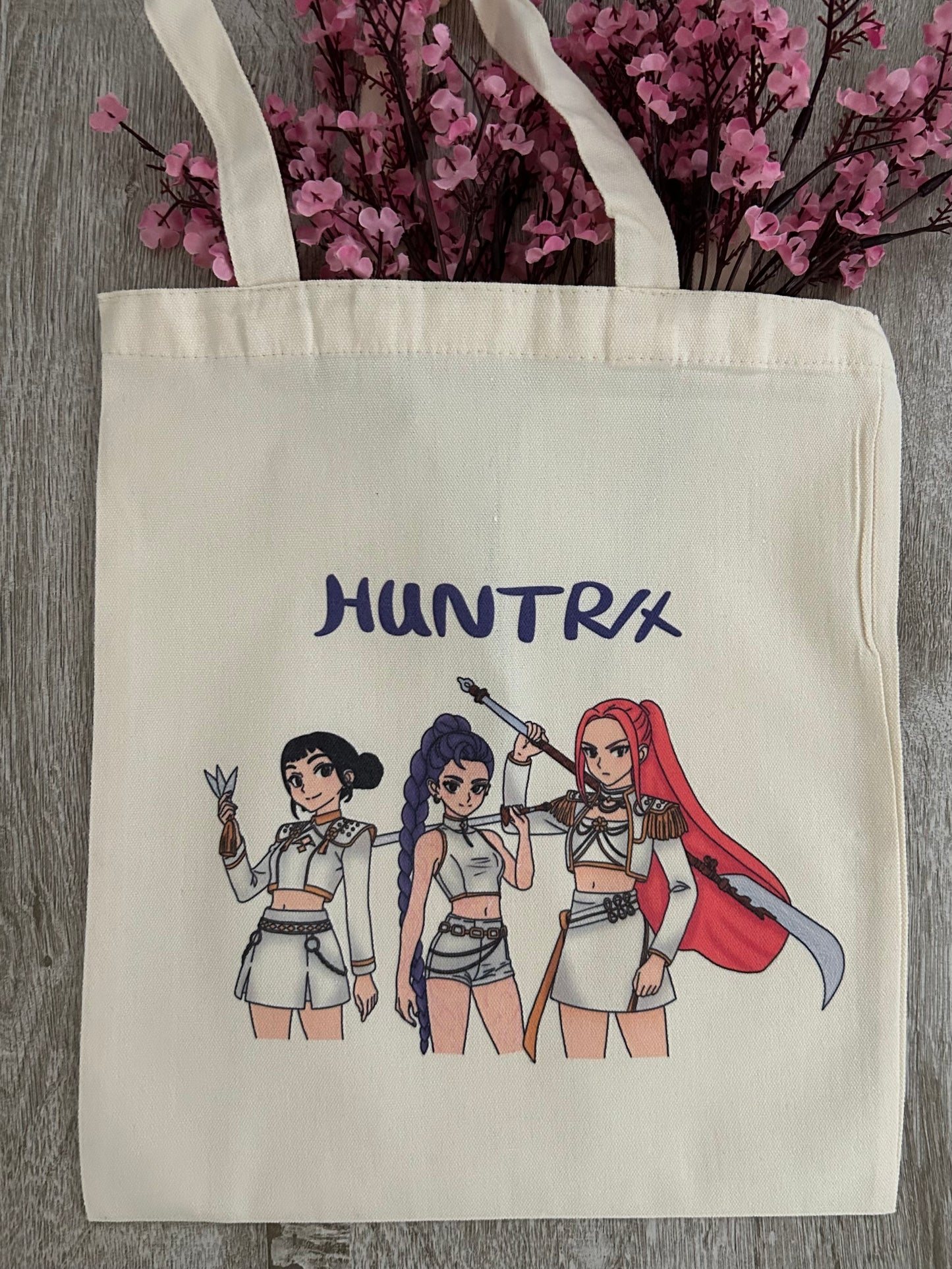 K-pop Girl Group Tote Bag - Anime Version