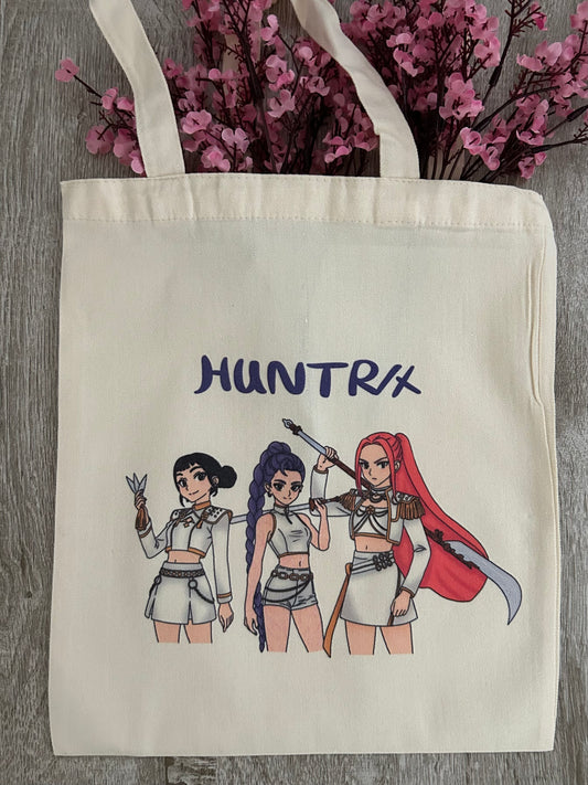 K-pop Girl Group Tote Bag - Anime Version