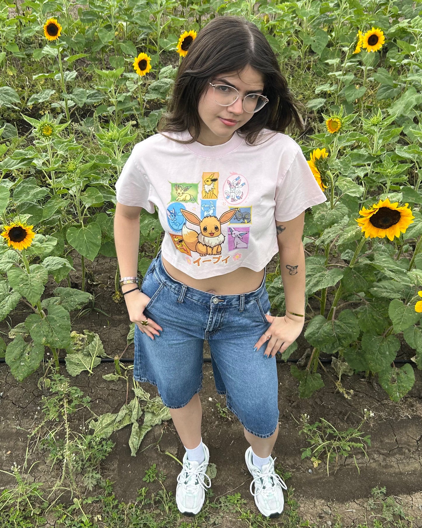 Ninefold Bloom Crop Tee