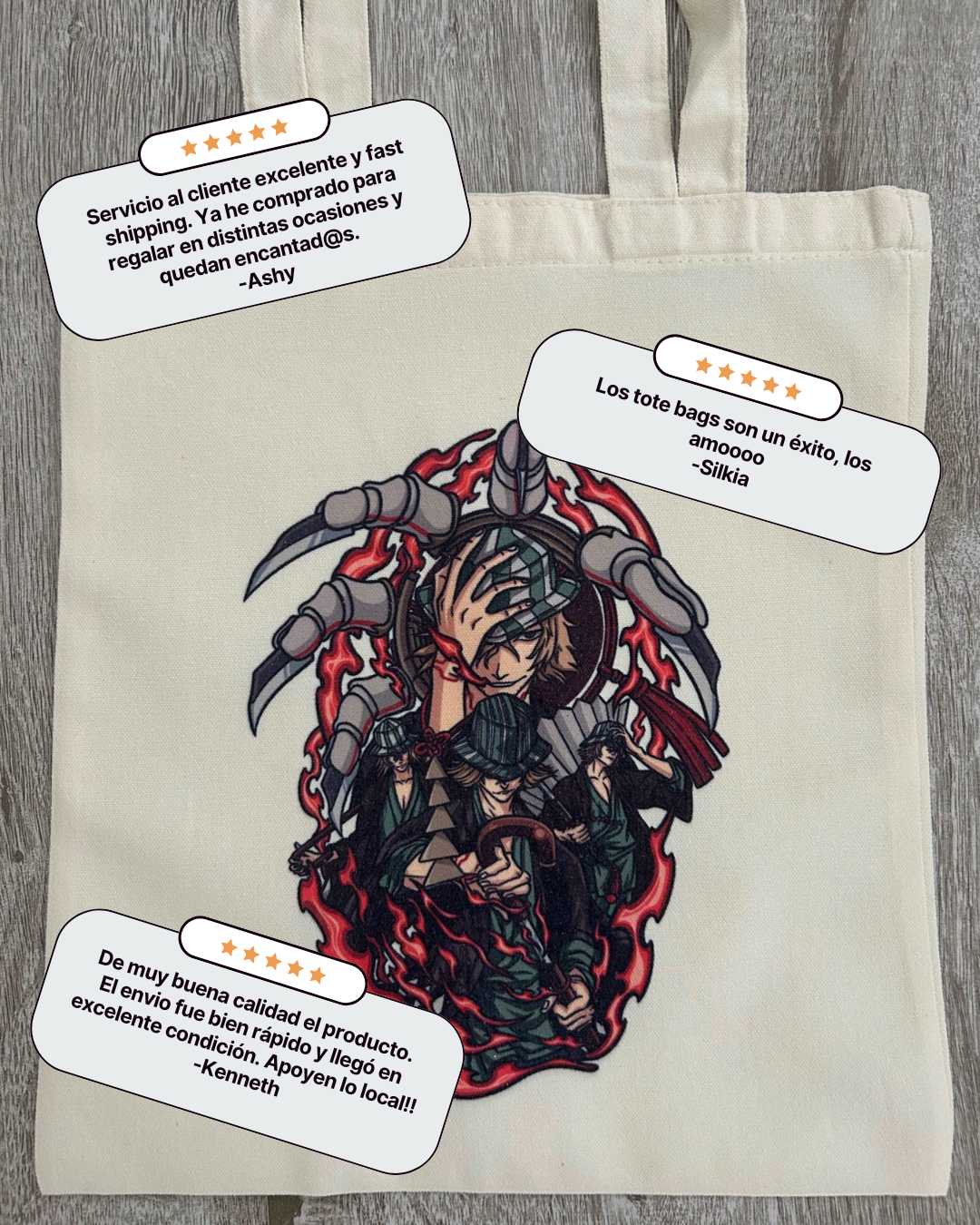 The Quiet Genius Tote Bag (Collab Exclusive)