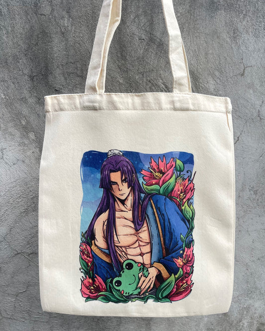 Unexpected Froggy Tote Bag
