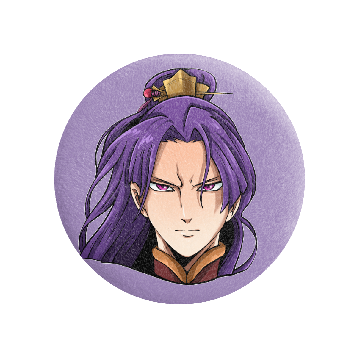 Silent Majesty Fluffy Pin