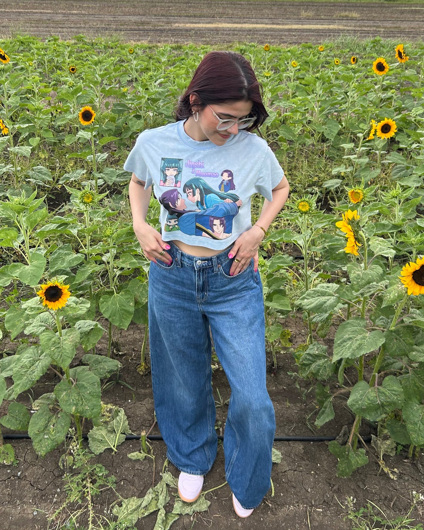 Veiled Desire Crop Tee