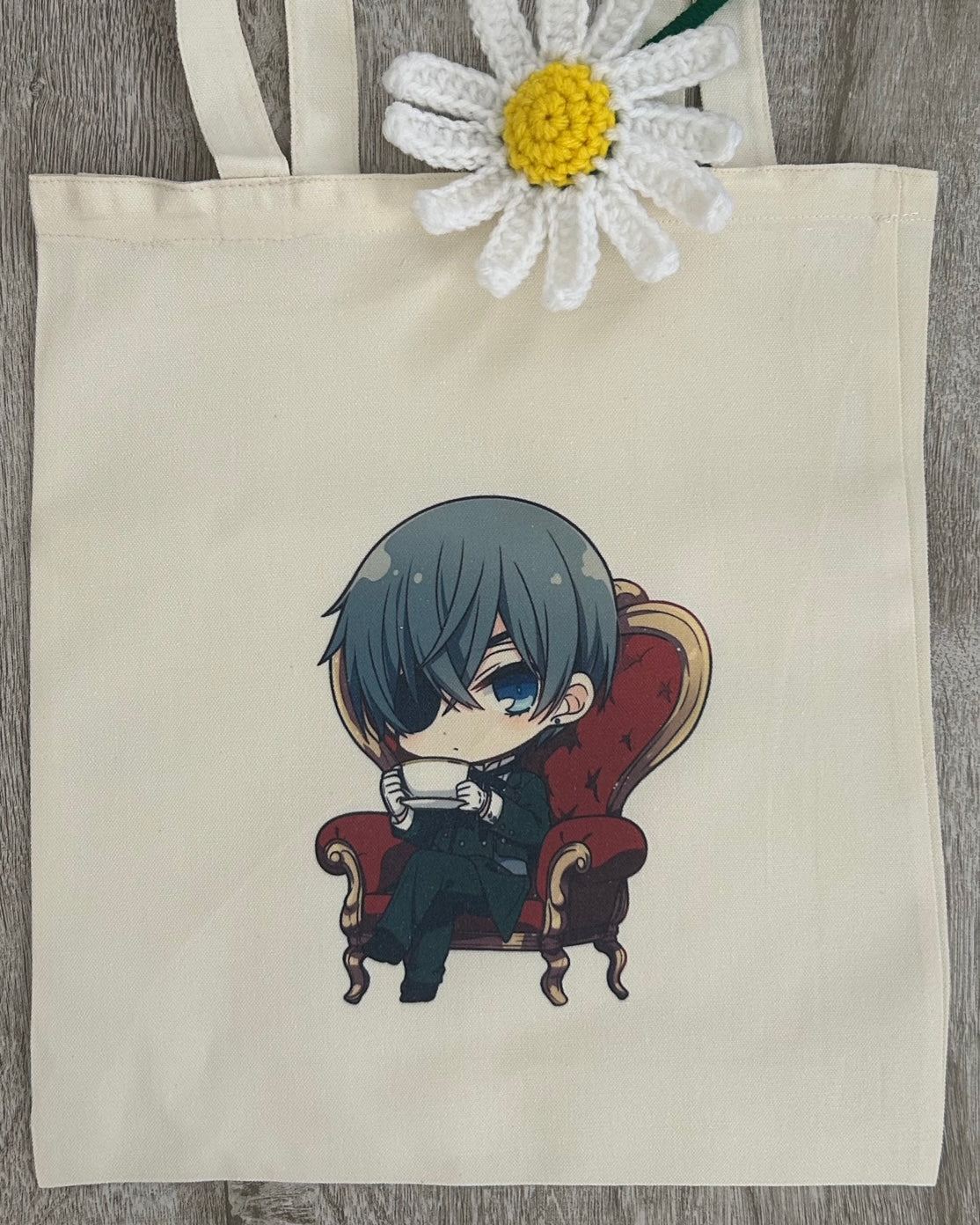 Ciel Phantomhive Tote Bag - Cute Version