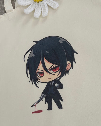 Sebastian Michaelis Tote Bag - Cute Version