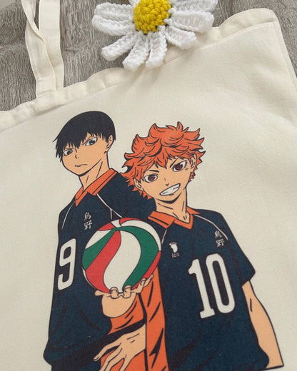 Haikyu: Hinata and Kageyama Tote Bag