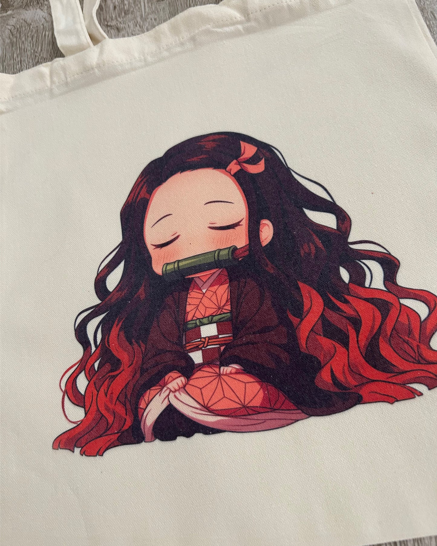 Demon Slayer: Nezuko Tote Bag - Cute Version