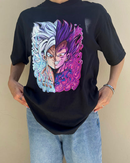 Dragon Ball: Goku & Vegeta Heavyweight T-shirt (SSAF 2024 Exclusive)