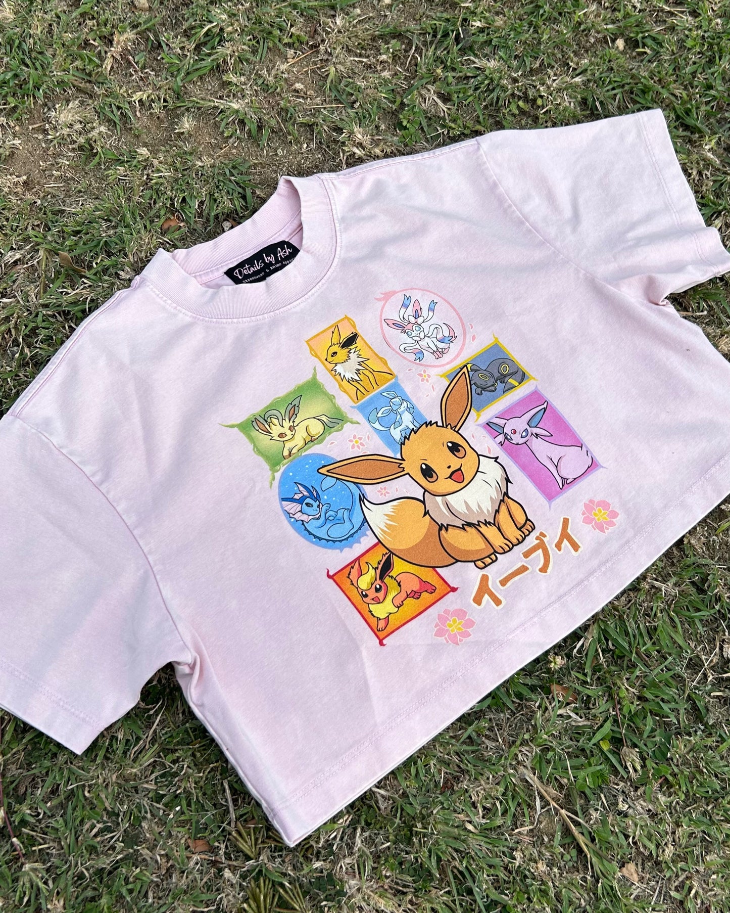 Ninefold Bloom Crop Tee