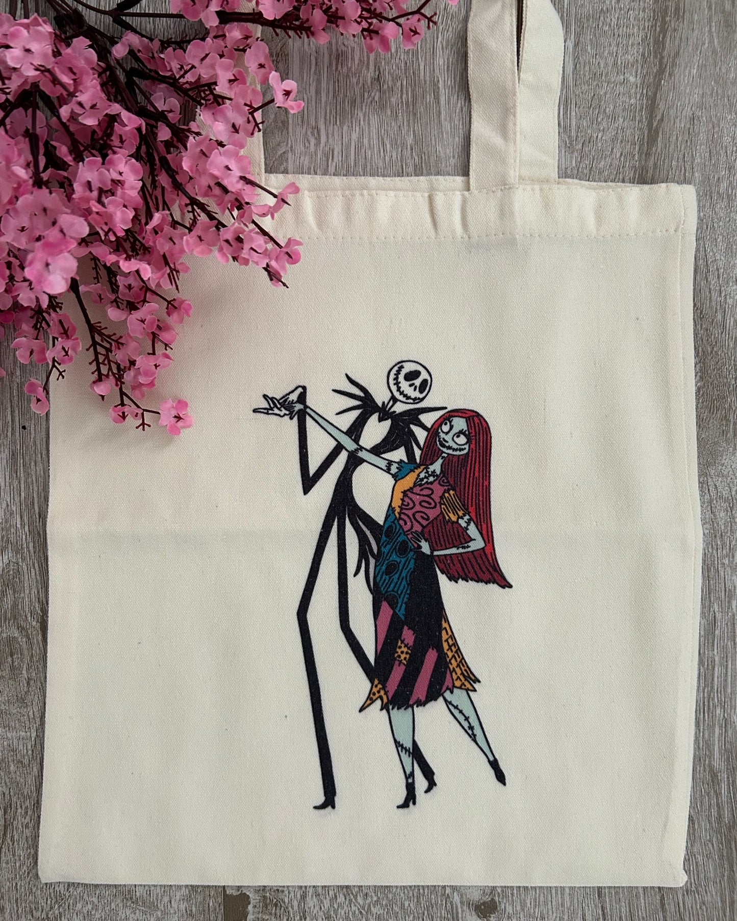 The Nightmare Before Christmas: Jack and Sally Tote Bag