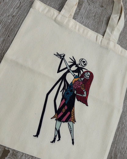 The Nightmare Before Christmas: Jack and Sally Tote Bag