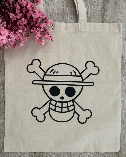 One Piece: Jolly Roger Tote Bag