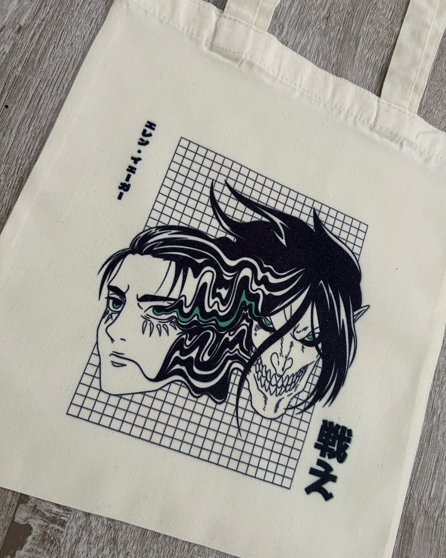 AoT: Eren Tote Bag