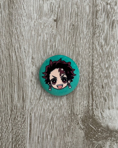 Demon Slayer: Tanjiro Fluffy Pin