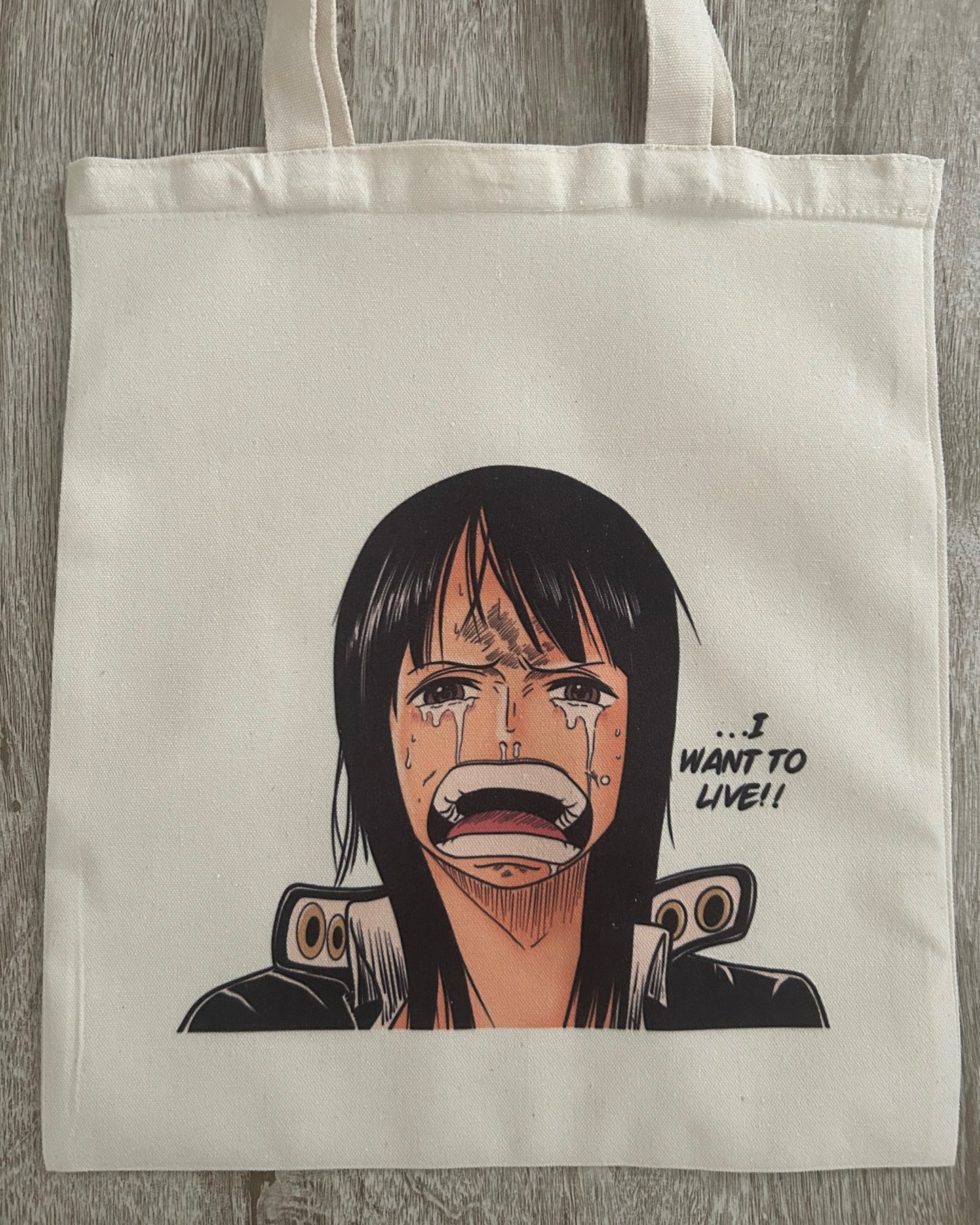 I Want To Live Tote Bag