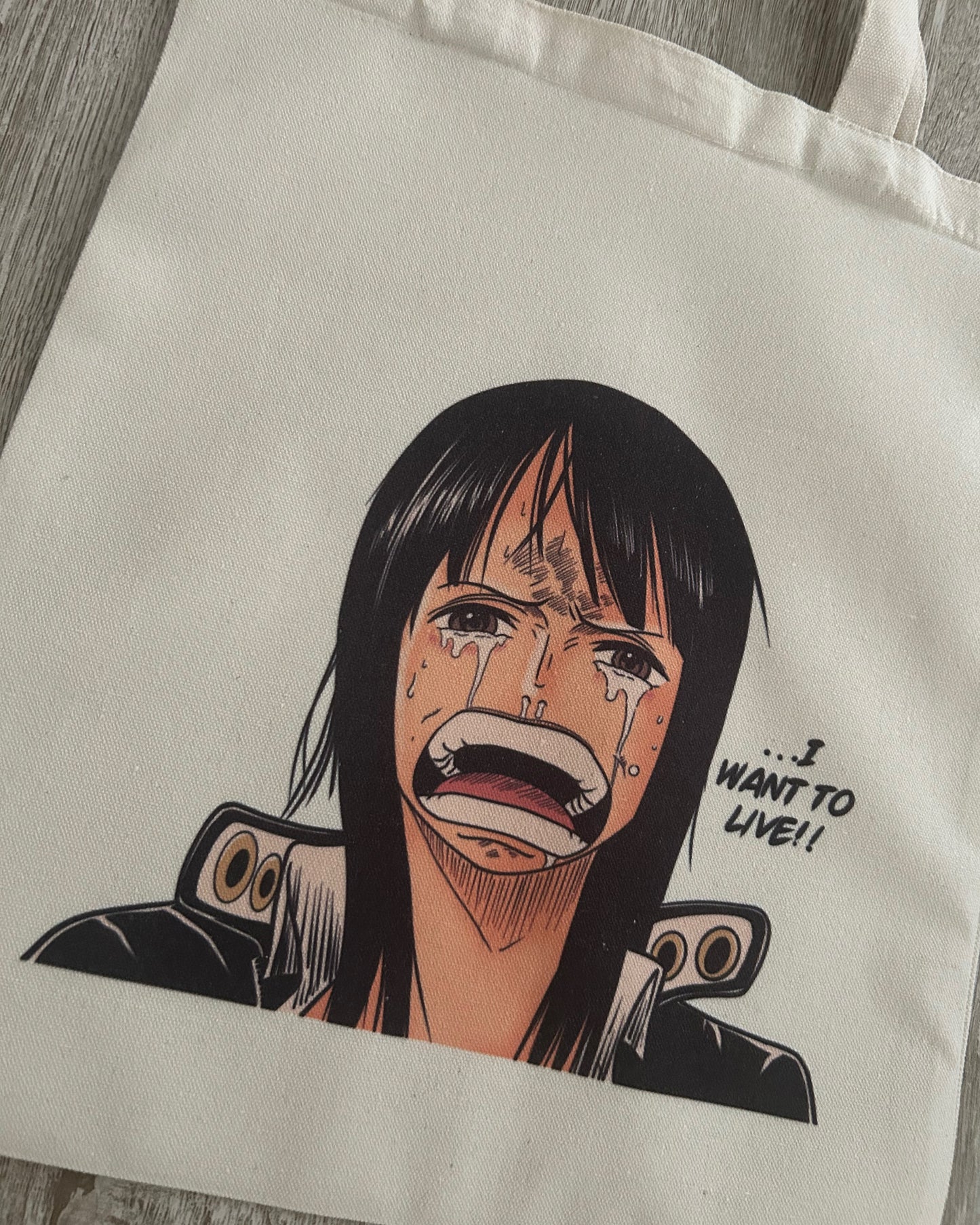 I Want To Live Tote Bag