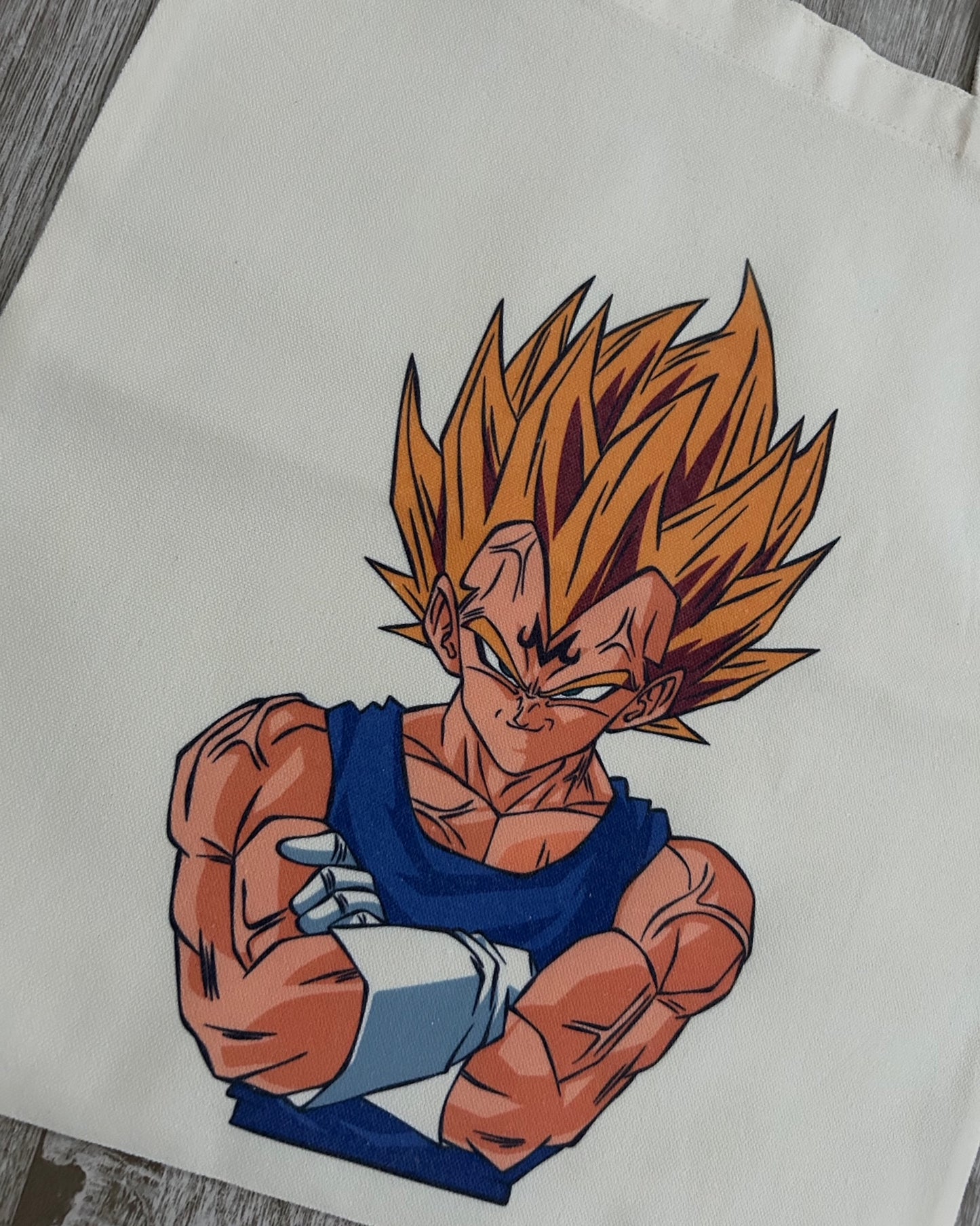 Dragon Ball Z: Vegeta Tote Bag