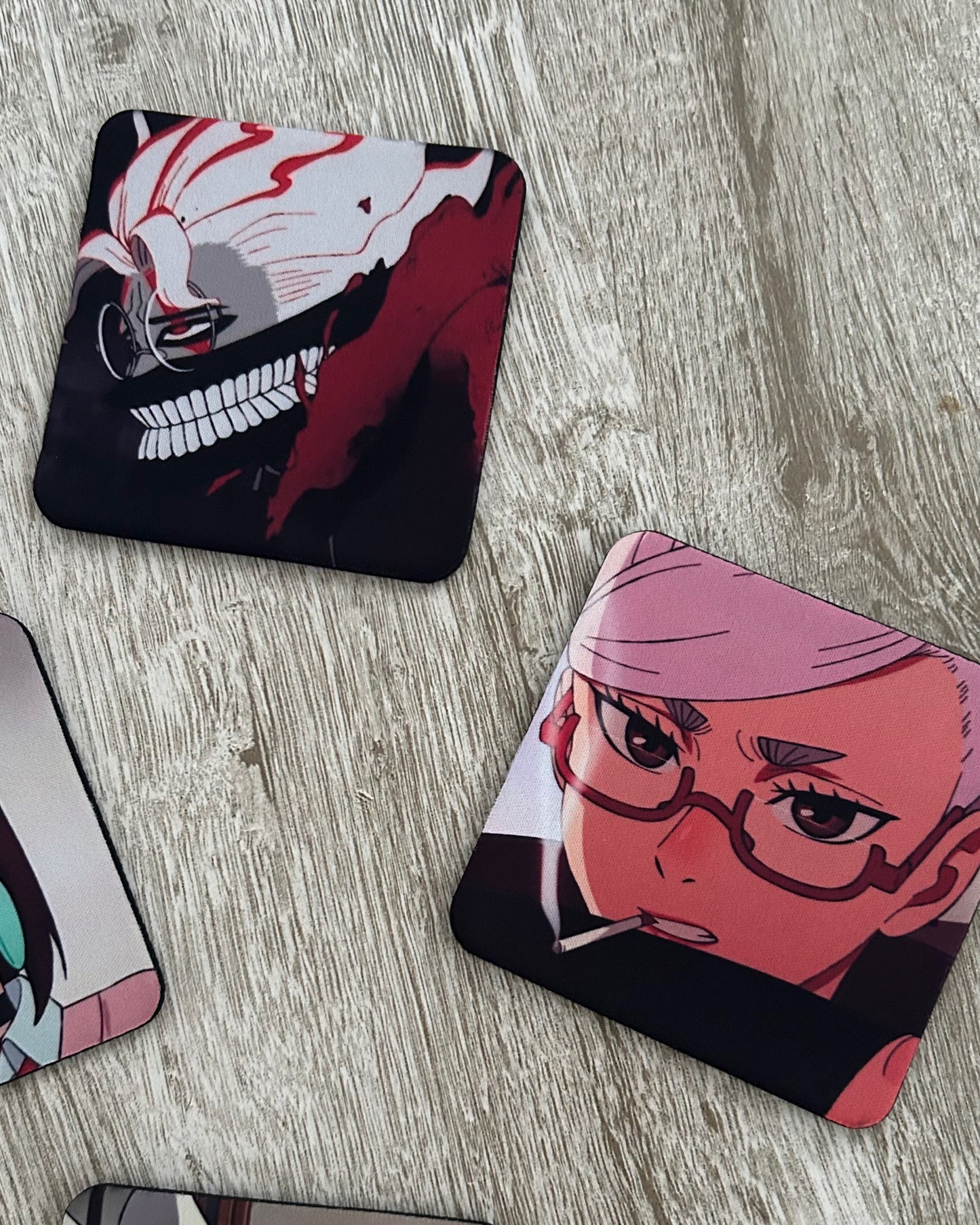 Dandadan 4 Set Coasters