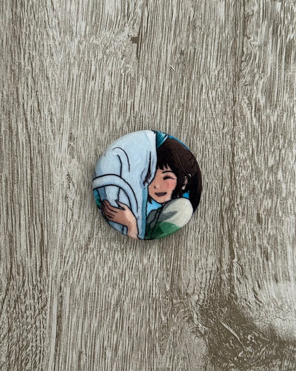 Spirited Away Fluffy Pin