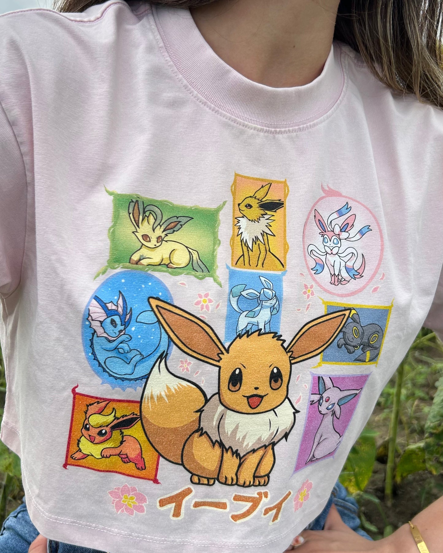 Ninefold Bloom Crop Tee
