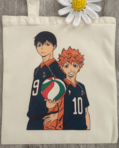 Haikyu: Hinata and Kageyama Tote Bag