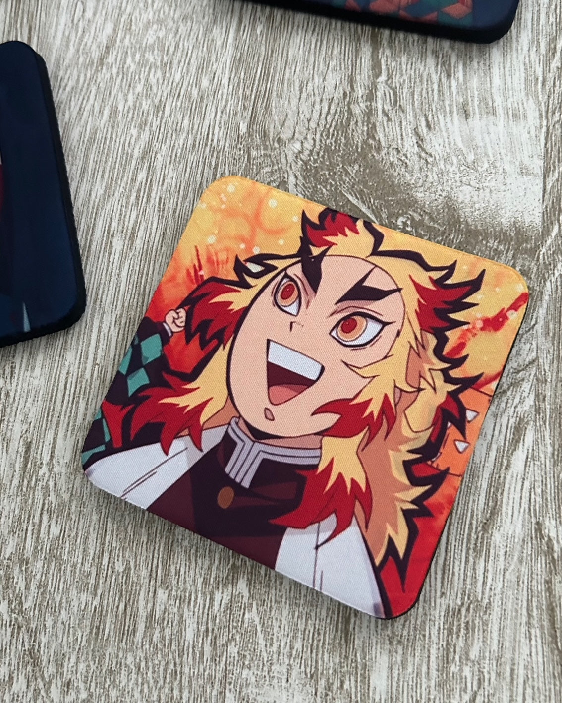 Demon Slayer: Ugly Faces 4 Set Coasters