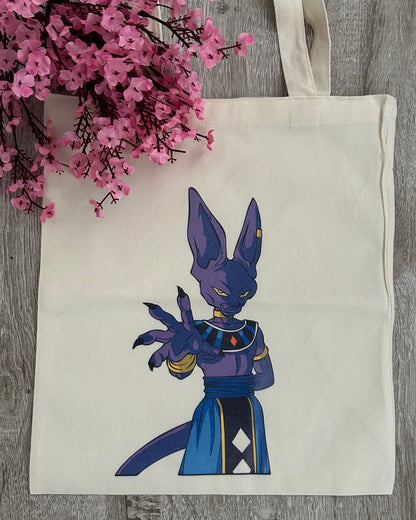 Beerus Tote Bag